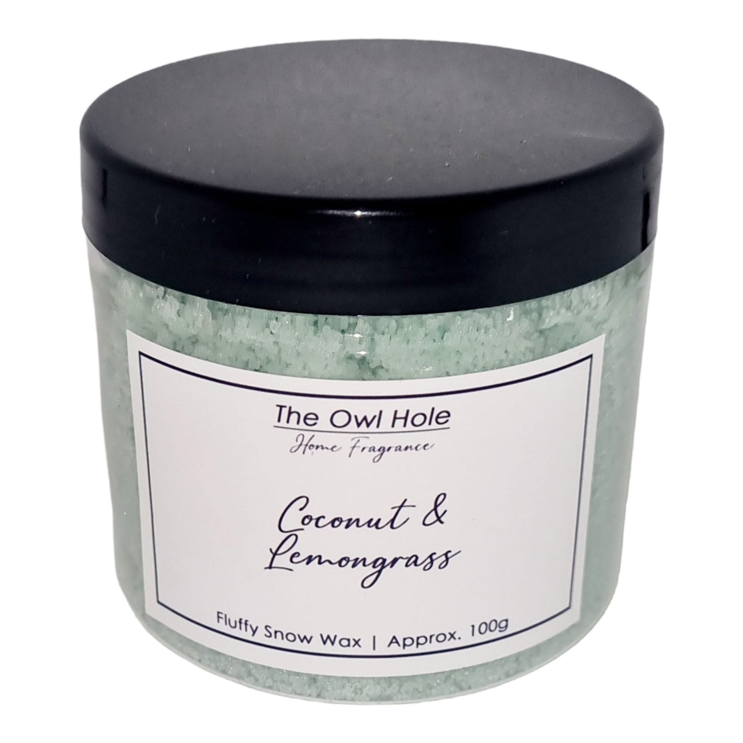 Coconut & Lemongrass Fluffy Snow Wax 100g