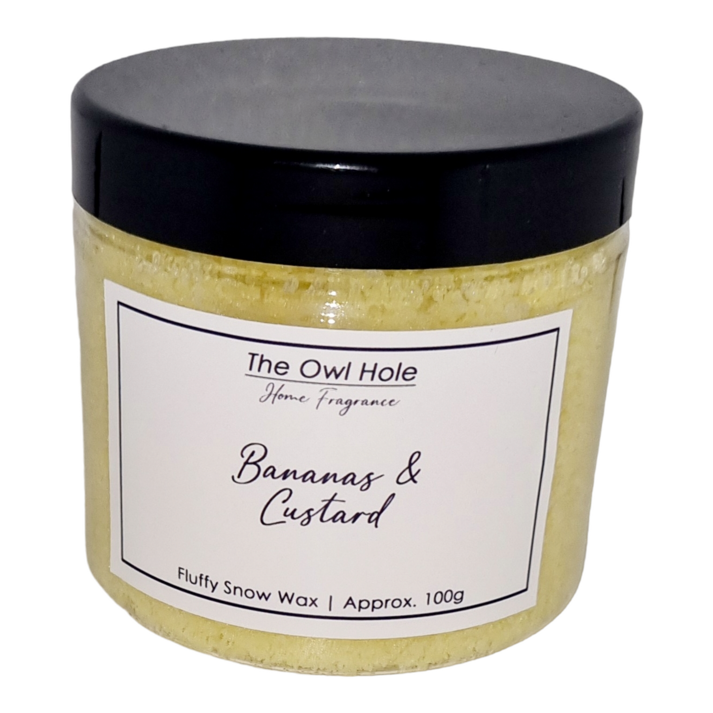 Banana & Custard Fluffy Snow Wax 100g