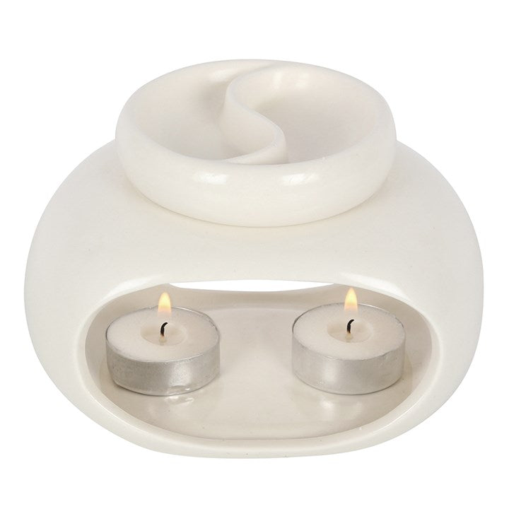 Double Dish Tealight Burner